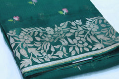 GREEN COLOUR SAREE