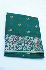 GREEN COLOUR SAREE