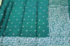 GREEN COLOUR SAREE