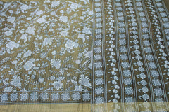 MUSTERD COLOUR SAREE