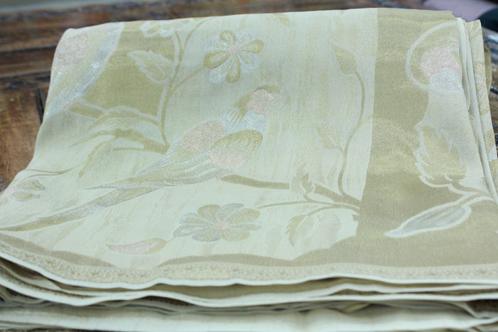 GOLD BANARASI TISSUE SAREE