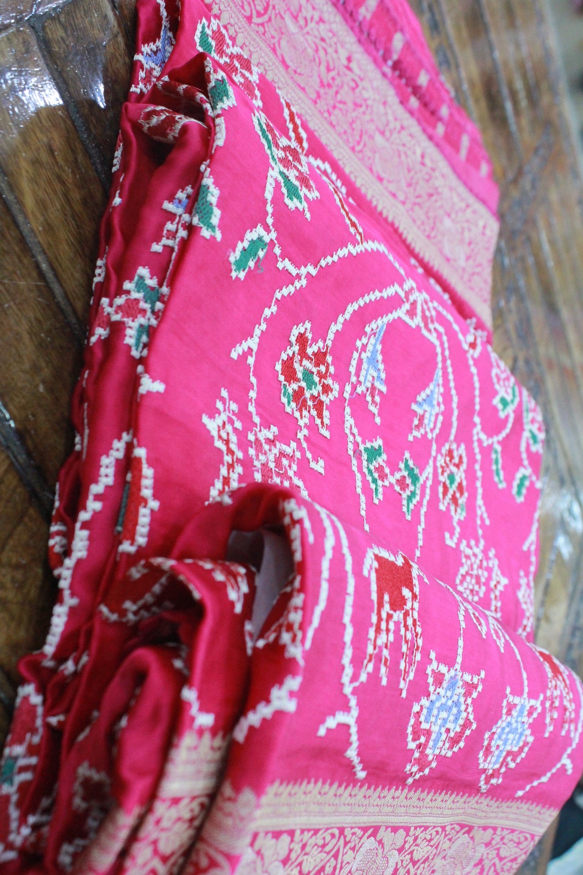 PINK COLOUR SAREE