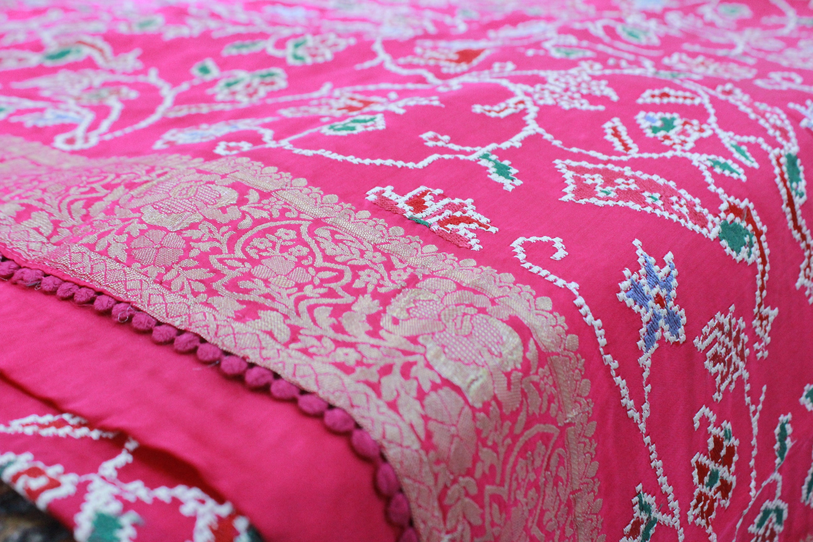 PINK COLOUR SAREE