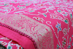 PINK COLOUR SAREE