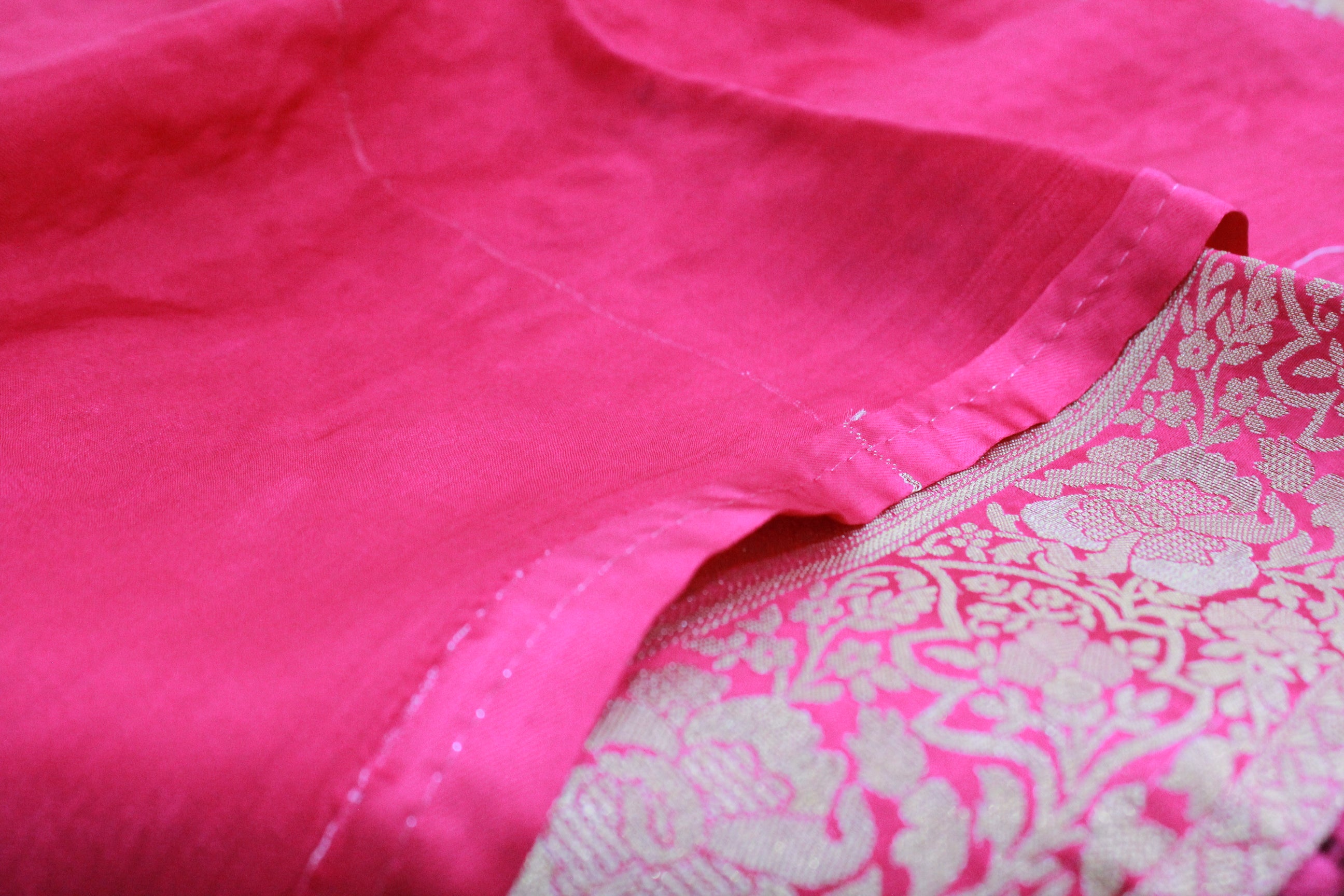 PINK COLOUR SAREE