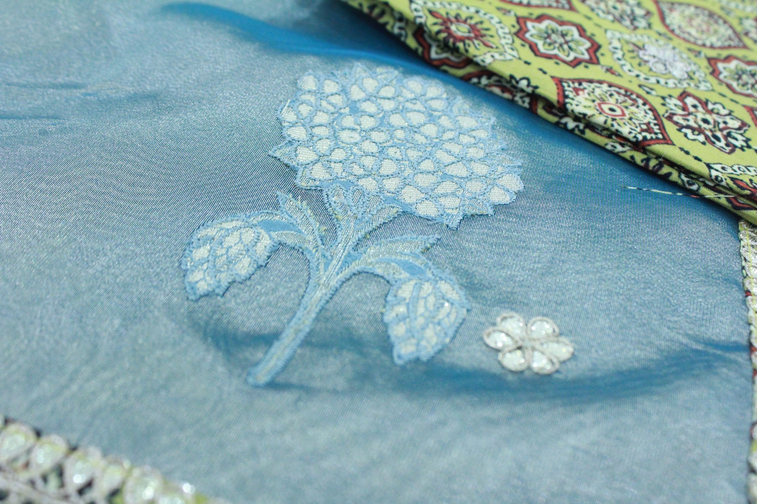 GREY COLOUR SAREE