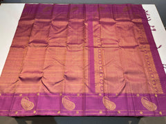 PINK COLOUR KACHIPURAM SILK SAREE