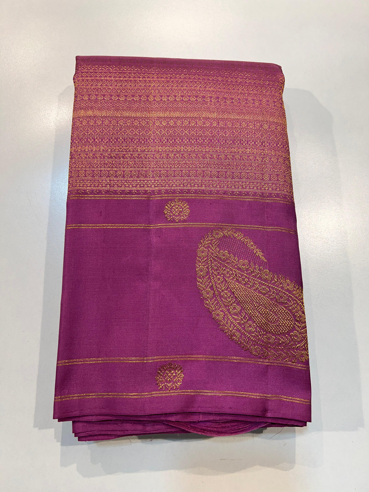 PINK COLOUR KACHIPURAM SILK SAREE