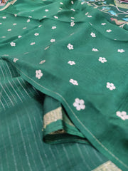 GREEN COLOUR SAREE