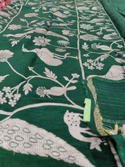 GREEN COLOUR SAREE