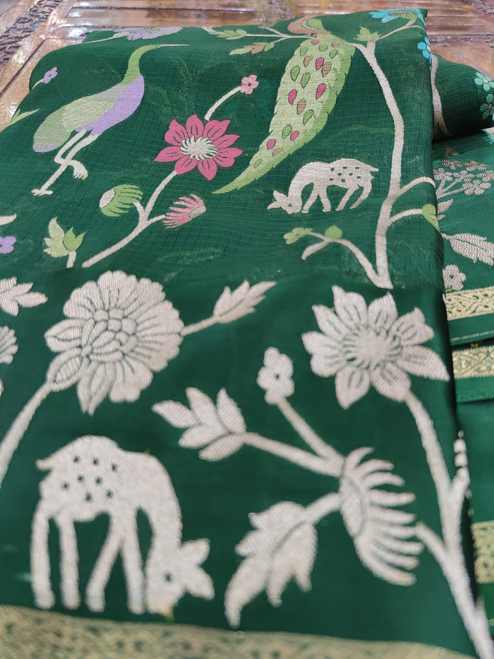 GREEN KOTA SAREE