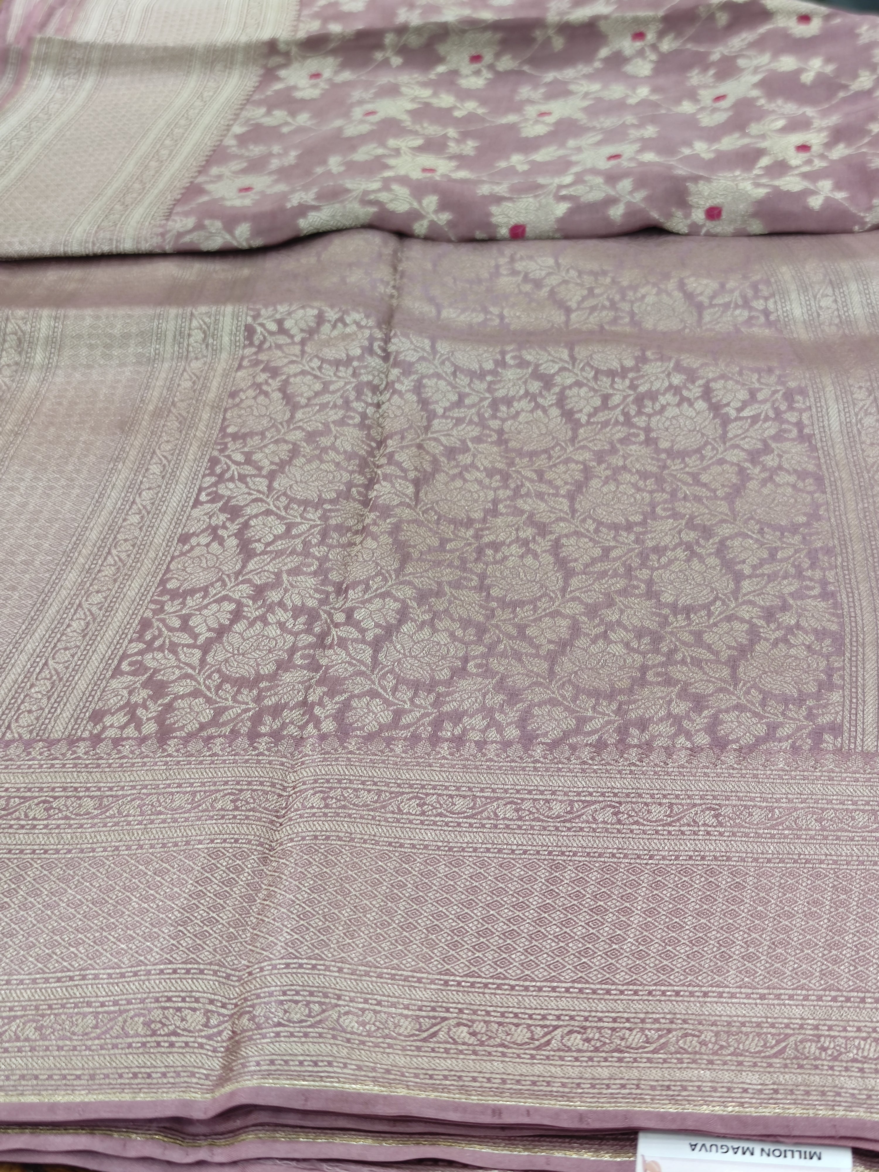 ONION PINK COLOUR SAREE