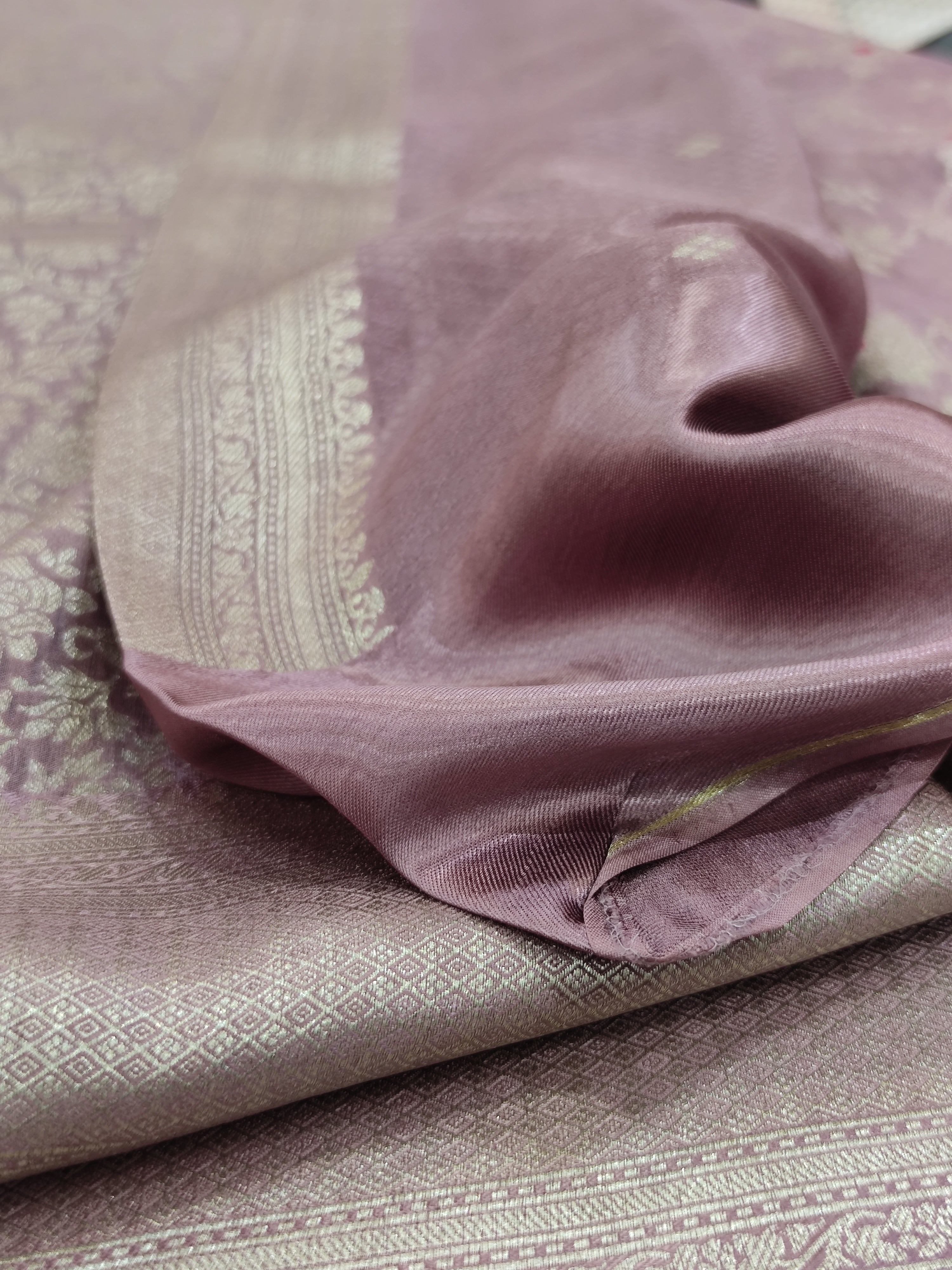 ONION PINK COLOUR SAREE