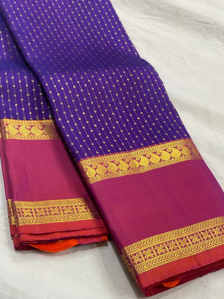 PURPLE /  PINK KANCHI SAREE