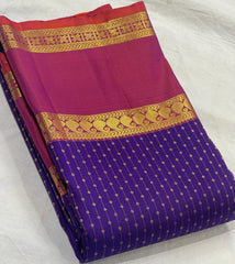 PURPLE /  PINK KANCHI SAREE