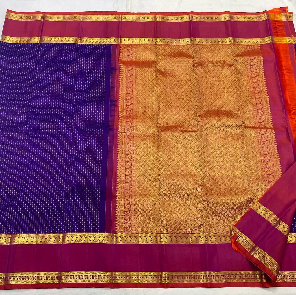 PURPLE /  PINK KANCHI SAREE