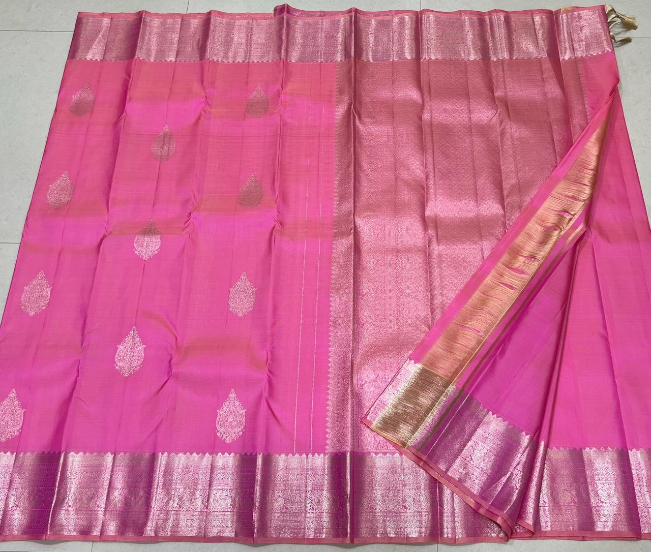 PINK KANCHI SAREE
