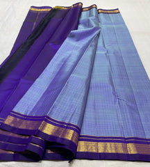 PRUPLE KANCHI SILK SAREE