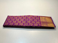 PURPLE KANCHI SILK SAREE