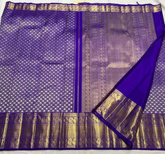PURPLE KANCHI SILK SAREE